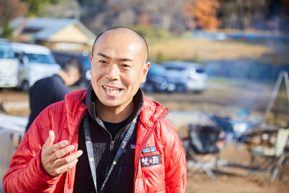 写真:インタビューに答える林さん