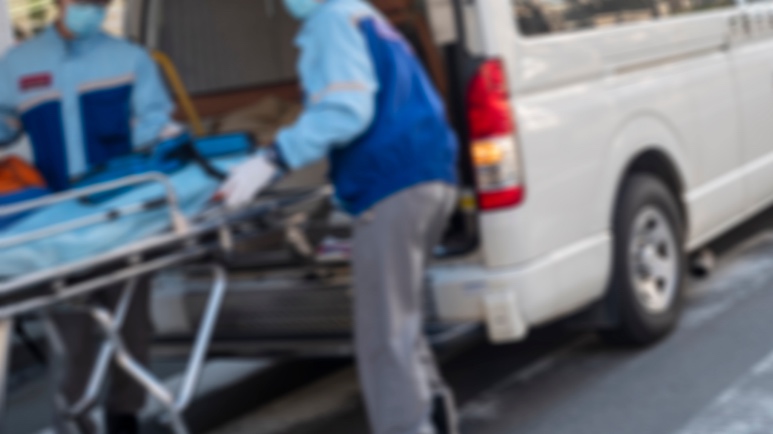 イメージ画像：救急搬送の様子