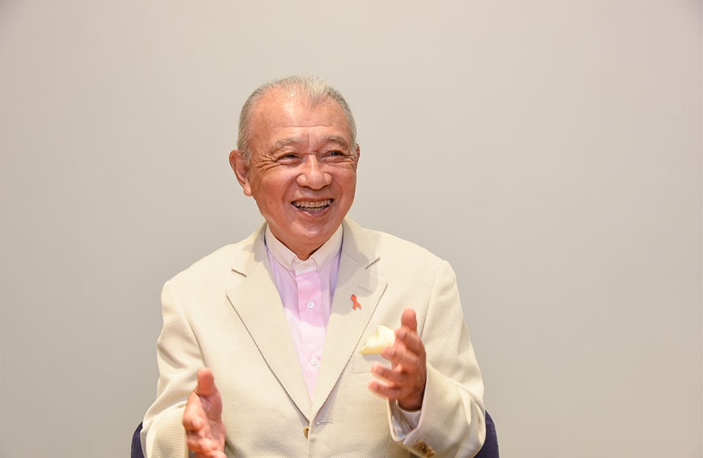写真：笹川陽平会長