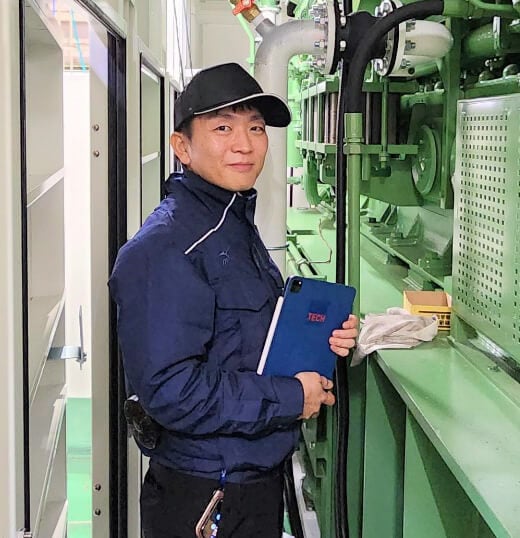 写真：町田 聡（ジャパンハイドロ株式会社 開発企画部長）