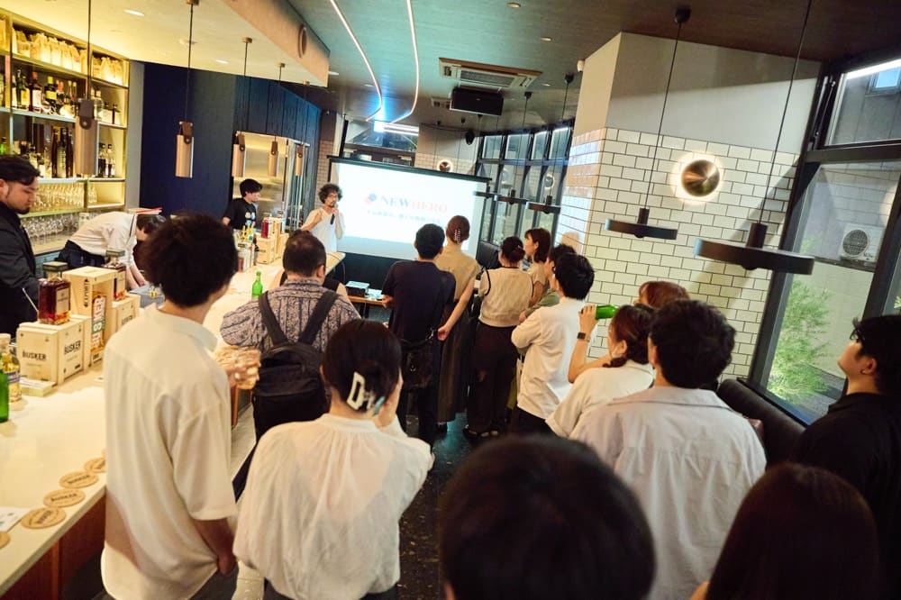 プレゼンを聞く参加者