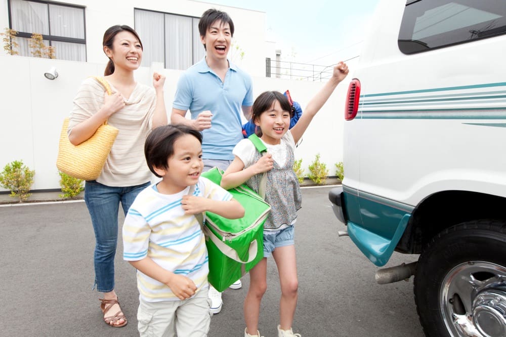 イメージ画像：家族旅行