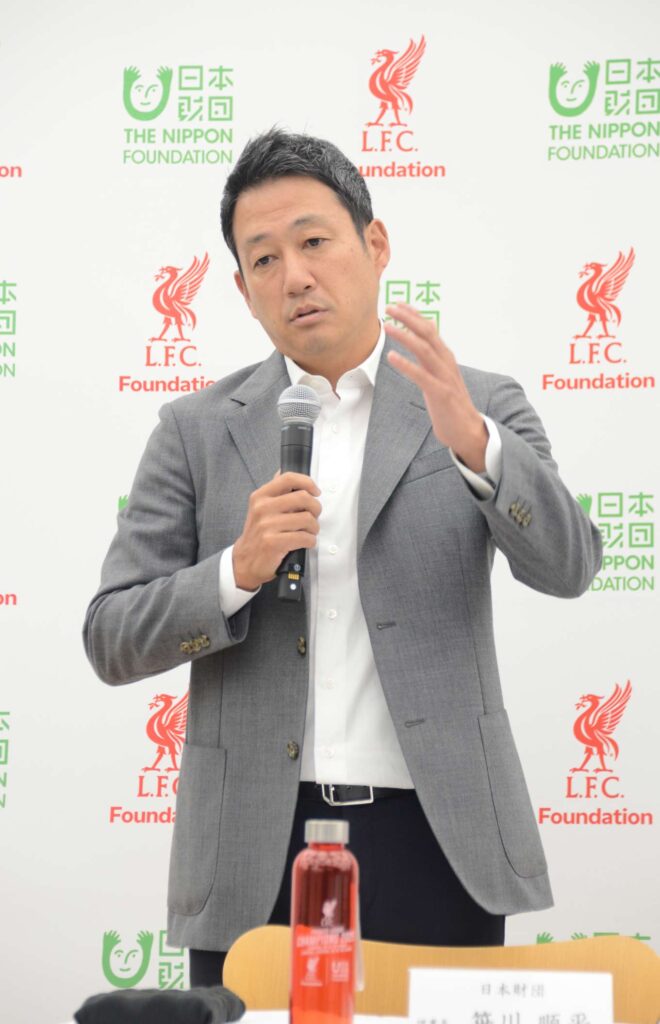 日本財団 理事長 笹川 順平