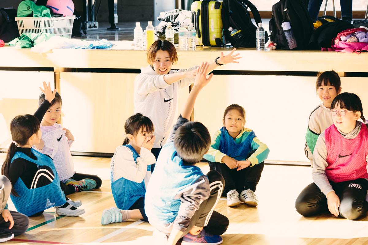 一般社団法人S.C.P.Japanが主催するスポーツ教室の様子